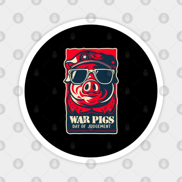 WAR PIGS Magnet by artslaves